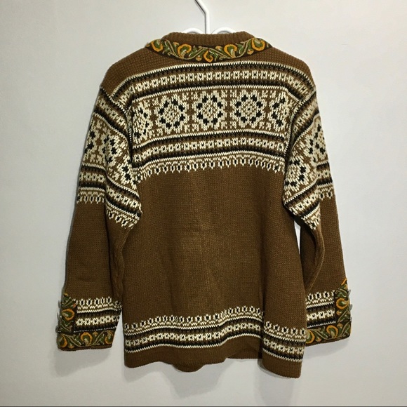 Vintage NORDSTRIKK Norwegian Wool Sweater cardi - Picture 3 of 16